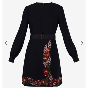 ted baker siliia kirstenbosch embroidered wrap dress